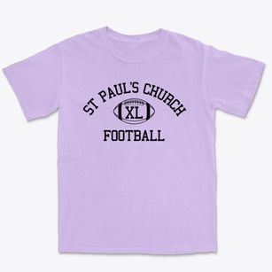 St Paul's Church Classic Football Premium Heavyweight T-shirt