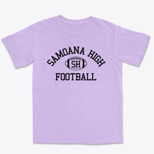 Samoana High Classic Football Premium Heavyweight T-shirt