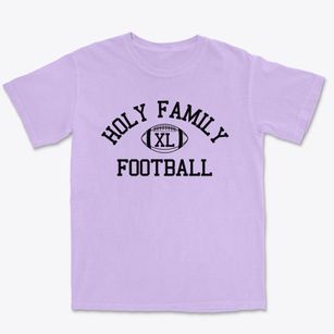 Holy Family Cathedral School Classic Football Premium Heavyweight T-shirt