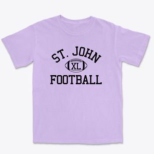 Saint John The Baptist School Classic Football Premium Heavyweight T-shirt
