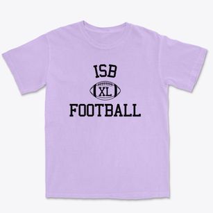 International School Of Brussels Classic Football Premium Heavyweight T-shirt