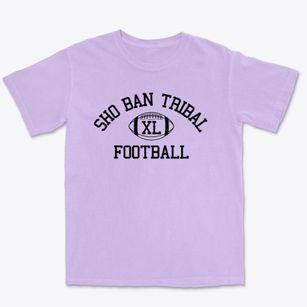 Sho Ban Tribal School Classic Football Premium Heavyweight T-shirt