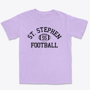 Saint Stephen School Classic Football Premium Heavyweight T-shirt