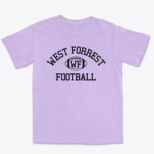 West Forrest Intermediate School Classic Football Premium Heavyweight T-shirt