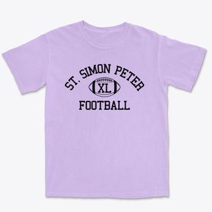 Saint Simon Peter School Classic Football Premium Heavyweight T-shirt