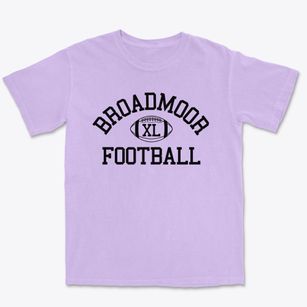 Broadmoor High School Classic Football Premium Heavyweight T-shirt