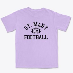 Saint Mary School Classic Football Premium Heavyweight T-shirt