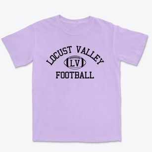 Locust Valley School Classic Football Premium Heavyweight T-shirt