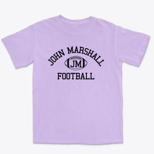John Marshall High School Classic Football Premium Heavyweight T-shirt