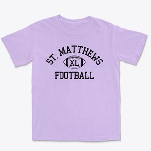 Saint Matthews Lutheran School Classic Football Premium Heavyweight T-shirt
