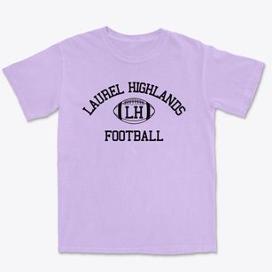 Laurel Highlands High School Classic Football Premium Heavyweight T-shirt