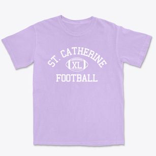 St. Catherine Of Siena Catholic School Classic Football Premium Heavyweight T-shirt