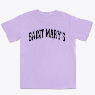 Saint Mary's Catholic School Varsity Arch Premium Heavyweight T-shirt