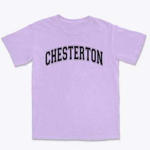 Chesterton Academy Of Notre Dame Varsity Arch Premium Heavyweight T-shirt