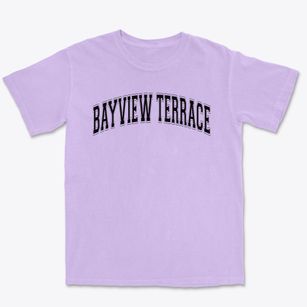 Bayview Terrace Elementary School Varsity Arch Premium Heavyweight T-shirt