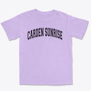 Carden Sunrise Christian School Varsity Arch Premium Heavyweight T-shirt