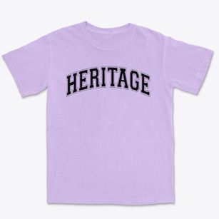Heritage Charter School Varsity Arch Premium Heavyweight T-shirt