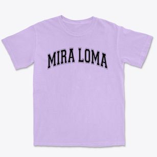 Mira Loma Middle School Varsity Arch Premium Heavyweight T-shirt