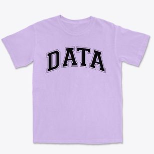 Data Middle School Varsity Arch Premium Heavyweight T-shirt