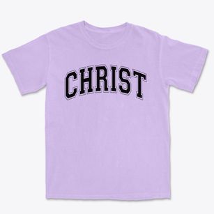 Christ Lutheran School Varsity Arch Premium Heavyweight T-shirt