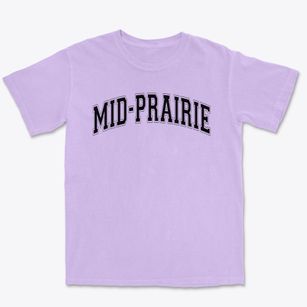 Mid-prairie Middle School Varsity Arch Premium Heavyweight T-shirt
