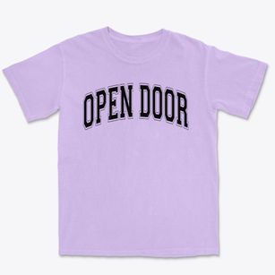 Open Door Christian Academy Varsity Arch Premium Heavyweight T-shirt