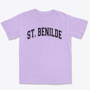 St. Benilde School Varsity Arch Premium Heavyweight T-shirt