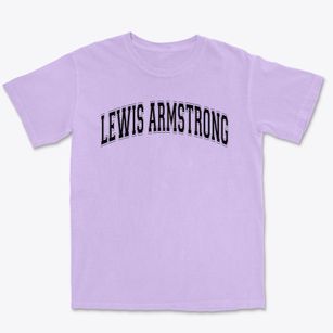 Lewis Armstrong Elementary School Varsity Arch Premium Heavyweight T-shirt