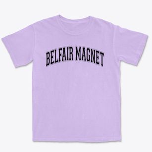 Belfair Montessori Magnet Elementary Varsity Arch Premium Heavyweight T-shirt