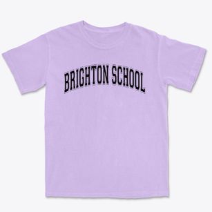 The Brighton School Varsity Arch Premium Heavyweight T-shirt