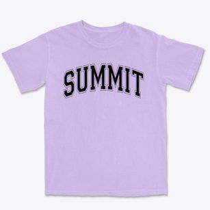 Summit Alternative School Varsity Arch Premium Heavyweight T-shirt