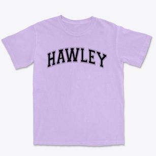 Hawley Elementary School Varsity Arch Premium Heavyweight T-shirt
