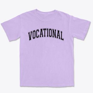 Vocational High School Varsity Arch Premium Heavyweight T-shirt