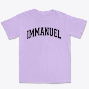 Immanuel Lutheran School Varsity Arch Premium Heavyweight T-shirt