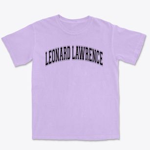 Leonard Lawrence Elementary School Varsity Arch Premium Heavyweight T-shirt