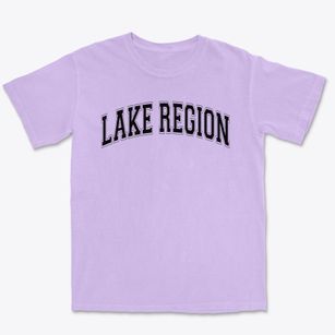 Lake Region Christian School Varsity Arch Premium Heavyweight T-shirt