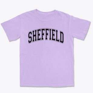 Ps 190 Sheffield Varsity Arch Premium Heavyweight T-shirt