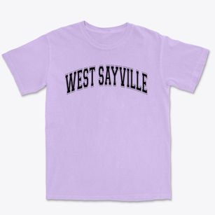 West Sayville Christian School Varsity Arch Premium Heavyweight T-shirt