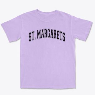 St Margarets School Varsity Arch Premium Heavyweight T-shirt