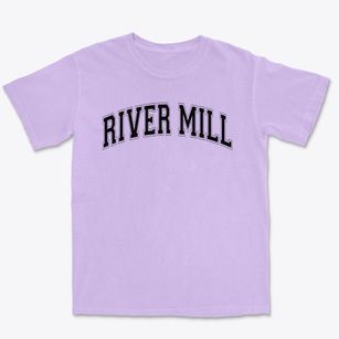 River Mill Academy Varsity Arch Premium Heavyweight T-shirt