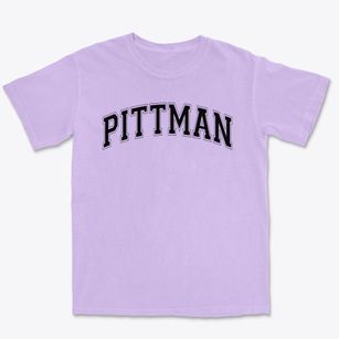 Pittman Elementary School Varsity Arch Premium Heavyweight T-shirt