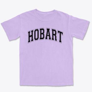 Hobart Middle School Varsity Arch Premium Heavyweight T-shirt