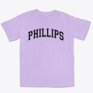Phillips Elementary School Varsity Arch Premium Heavyweight T-shirt