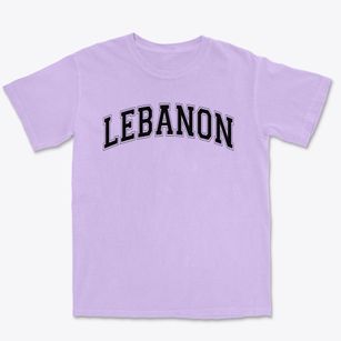 Lebanon Christian School Varsity Arch Premium Heavyweight T-shirt
