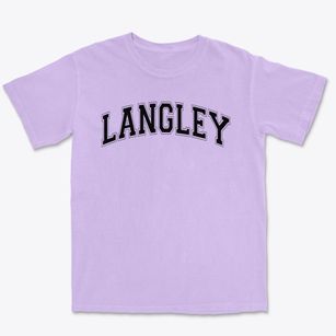 Langley High School Varsity Arch Premium Heavyweight T-shirt