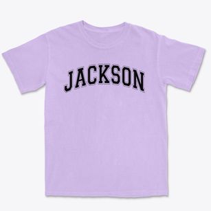 Jackson Elementary School Varsity Arch Premium Heavyweight T-shirt