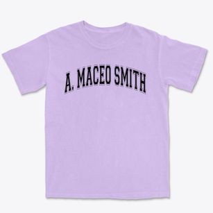 A. Maceo Smith High School Varsity Arch Premium Heavyweight T-shirt