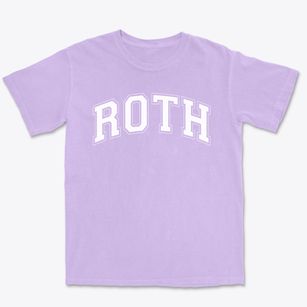 Roth Elementary School Varsity Arch Premium Heavyweight T-shirt