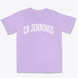 Cb Jennings Elementary School Varsity Arch Premium Heavyweight T-shirt