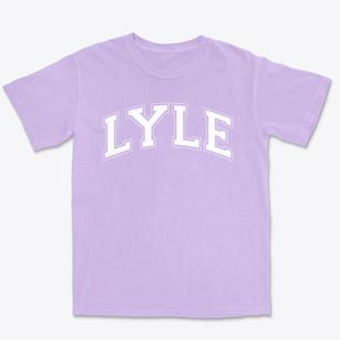 Lyle Elementary School Varsity Arch Premium Heavyweight T-shirt